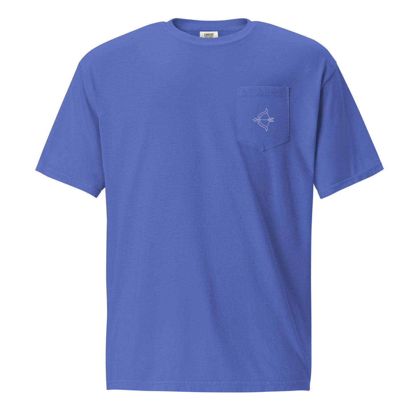 “Sagittarius Babe” Unisex Garment-Dyed Pocket T-Shirt