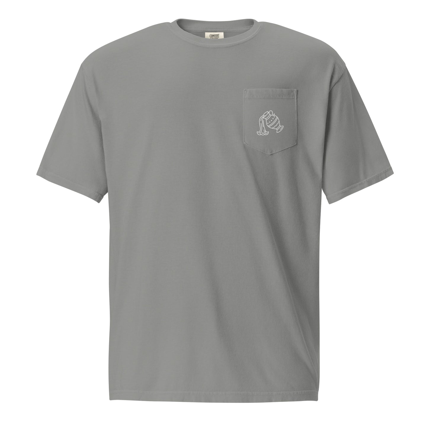 “Aquarius Babe” Unisex Garment-Dyed Pocket T-Shirt