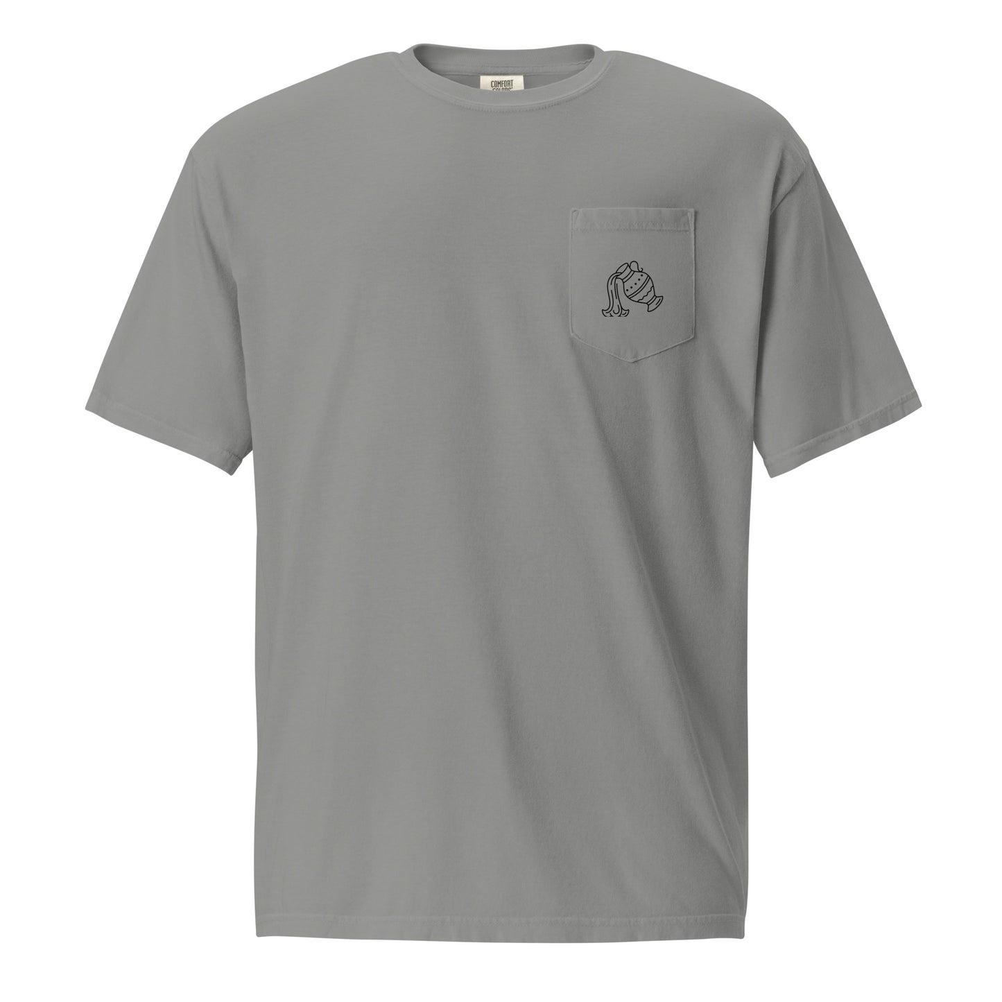 “Aquarius Babe” Unisex Garment-Dyed Pocket T-Shirt