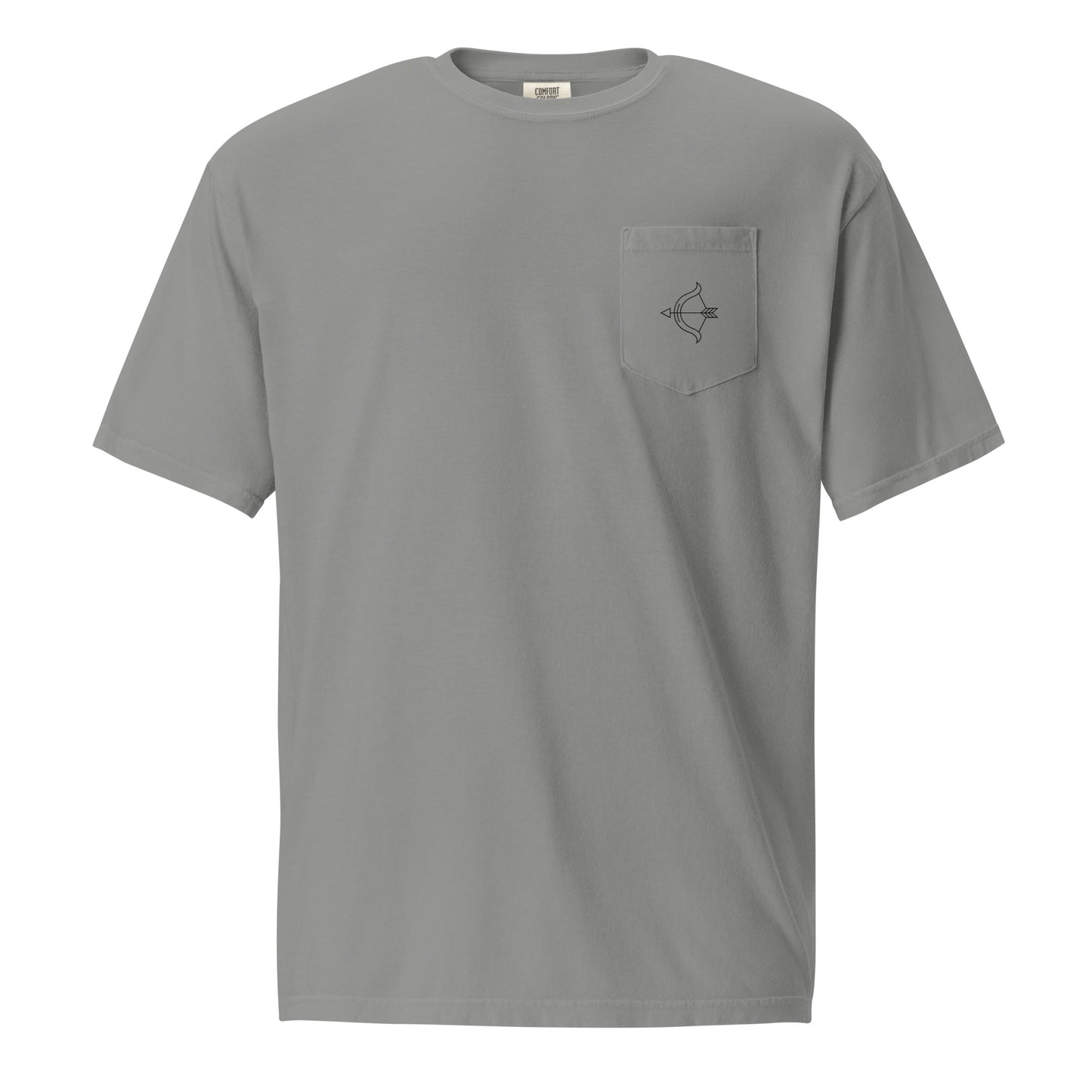 “Sagittarius Babe” Unisex Garment-Dyed Pocket T-Shirt