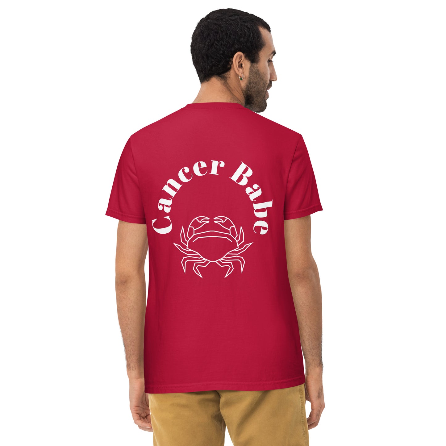 “Cancer Babe” Unisex Garment-Dyed Pocket T-Shirt