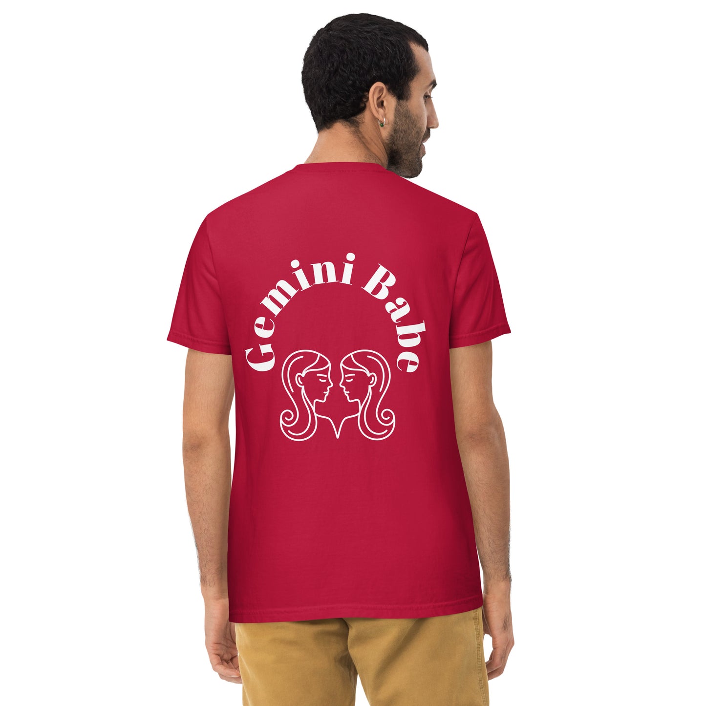 “Gemini Babe” Unisex Garment-Dyed Pocket T-Shirt