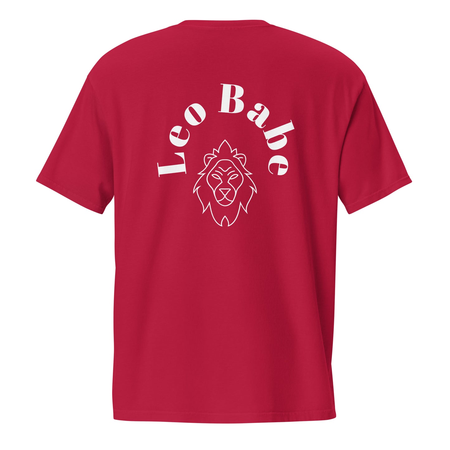 “Leo Babe” Unisex Garment-Dyed Pocket T-Shirt