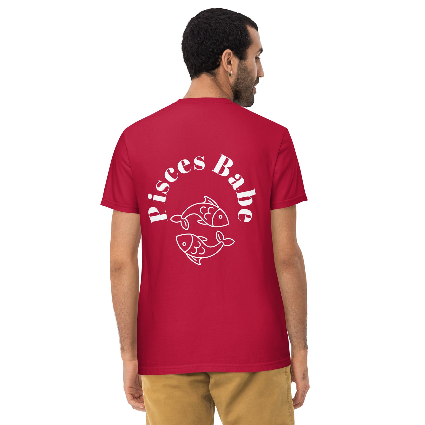 “Pisces Babe” Unisex Garment-Dyed Pocket T-Shirt