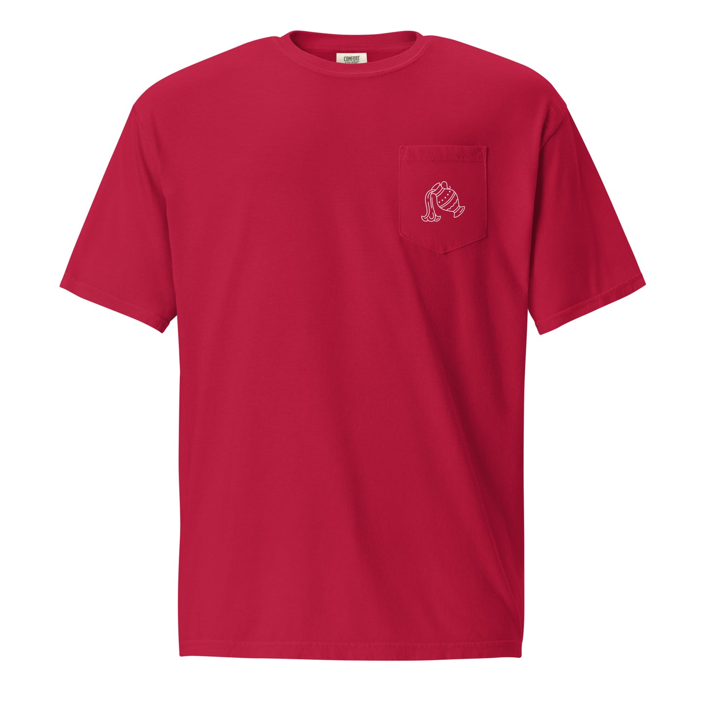 “Aquarius Babe” Unisex Garment-Dyed Pocket T-Shirt