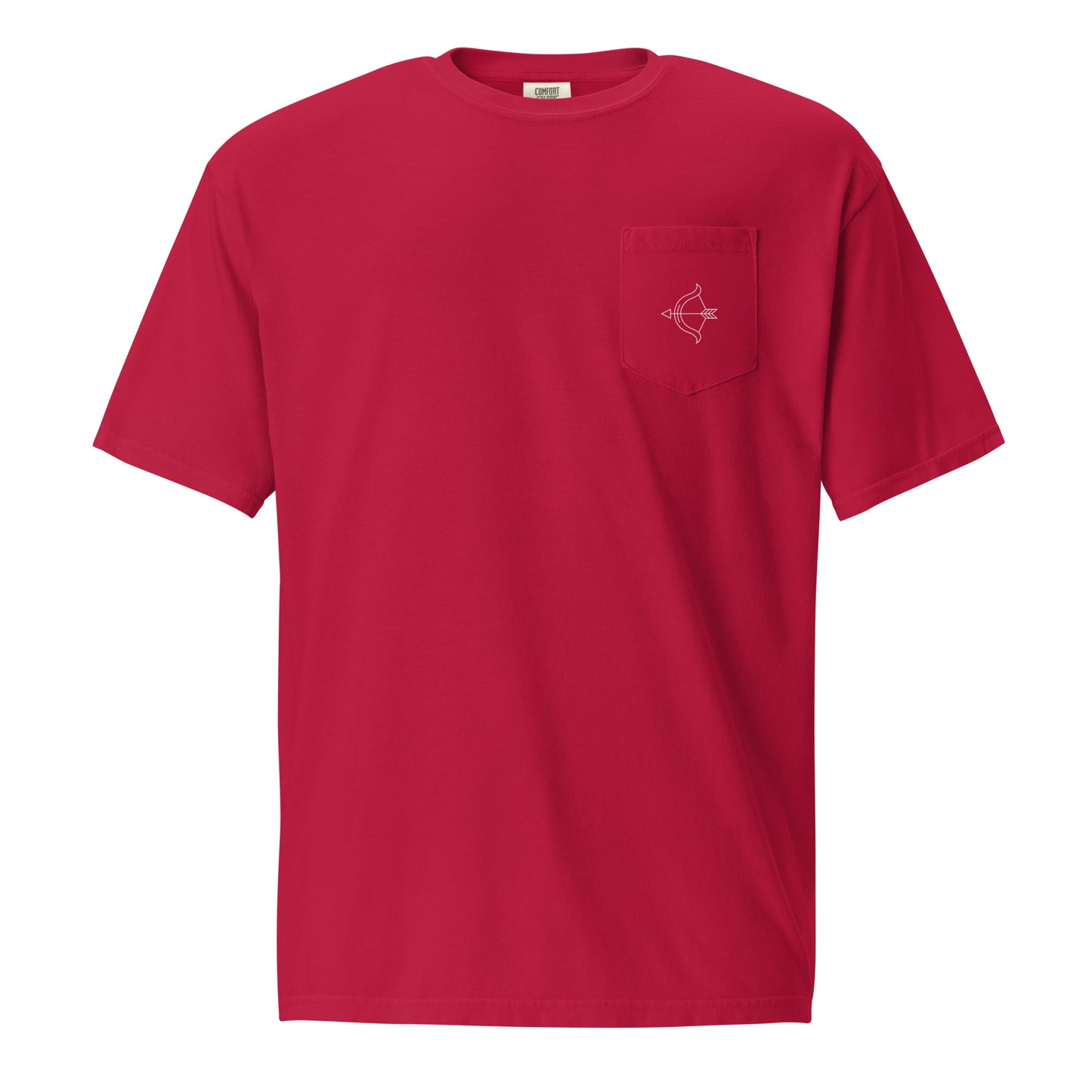 “Sagittarius Babe” Unisex Garment-Dyed Pocket T-Shirt