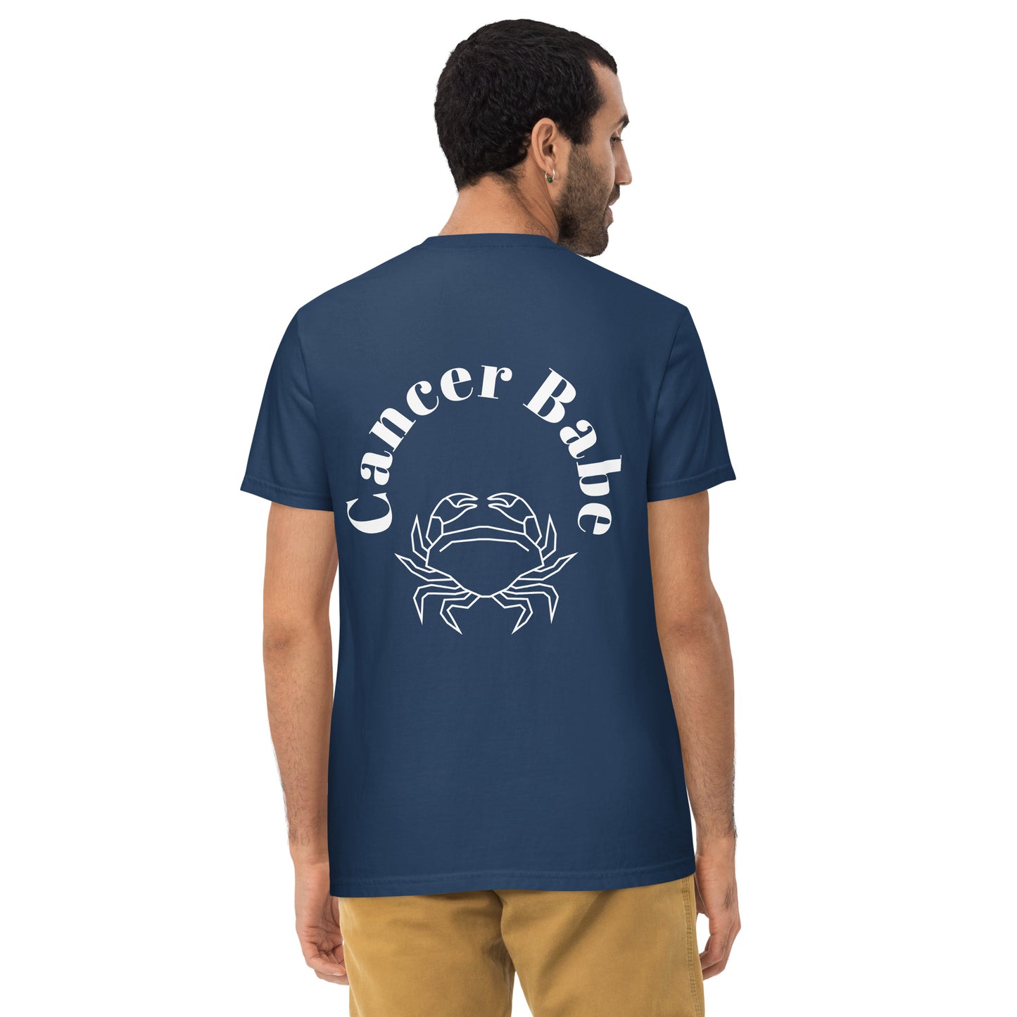 “Cancer Babe” Unisex Garment-Dyed Pocket T-Shirt