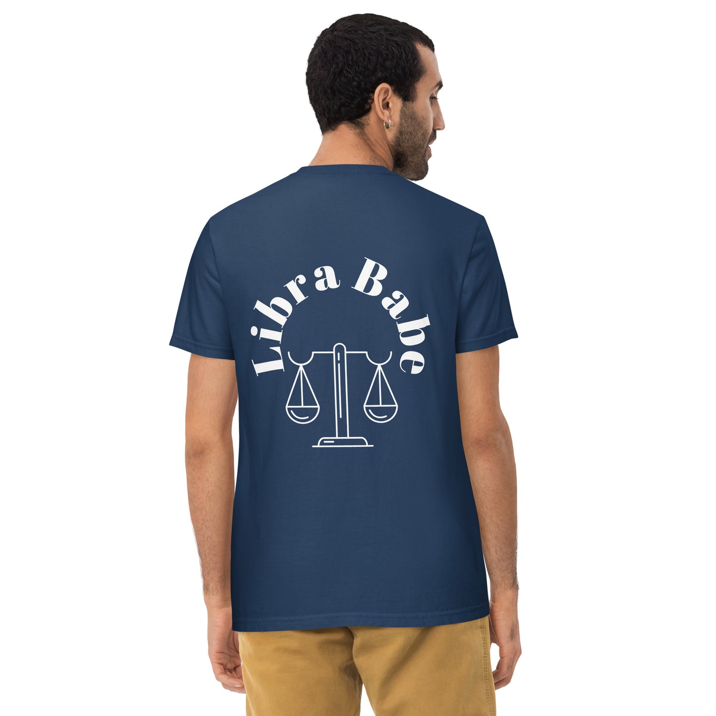“Libra Babe” Unisex Garment-Dyed Pocket T-Shirt