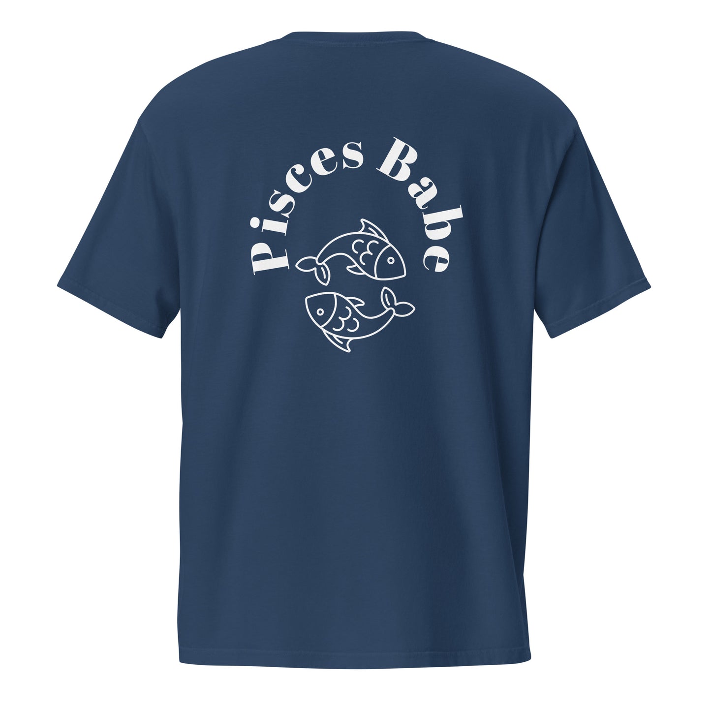 “Pisces Babe” Unisex Garment-Dyed Pocket T-Shirt