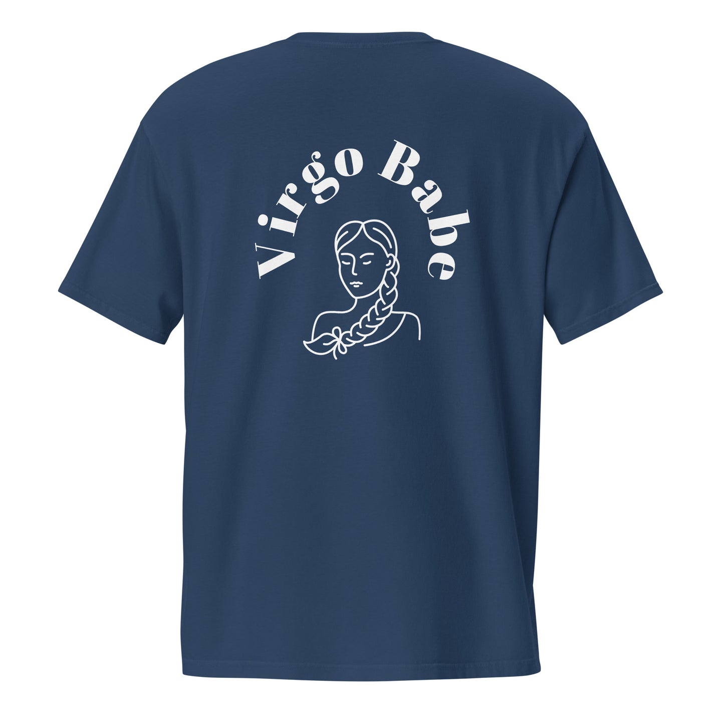 “Virgo Babe” Unisex Garment-Dyed Pocket T-Shirt