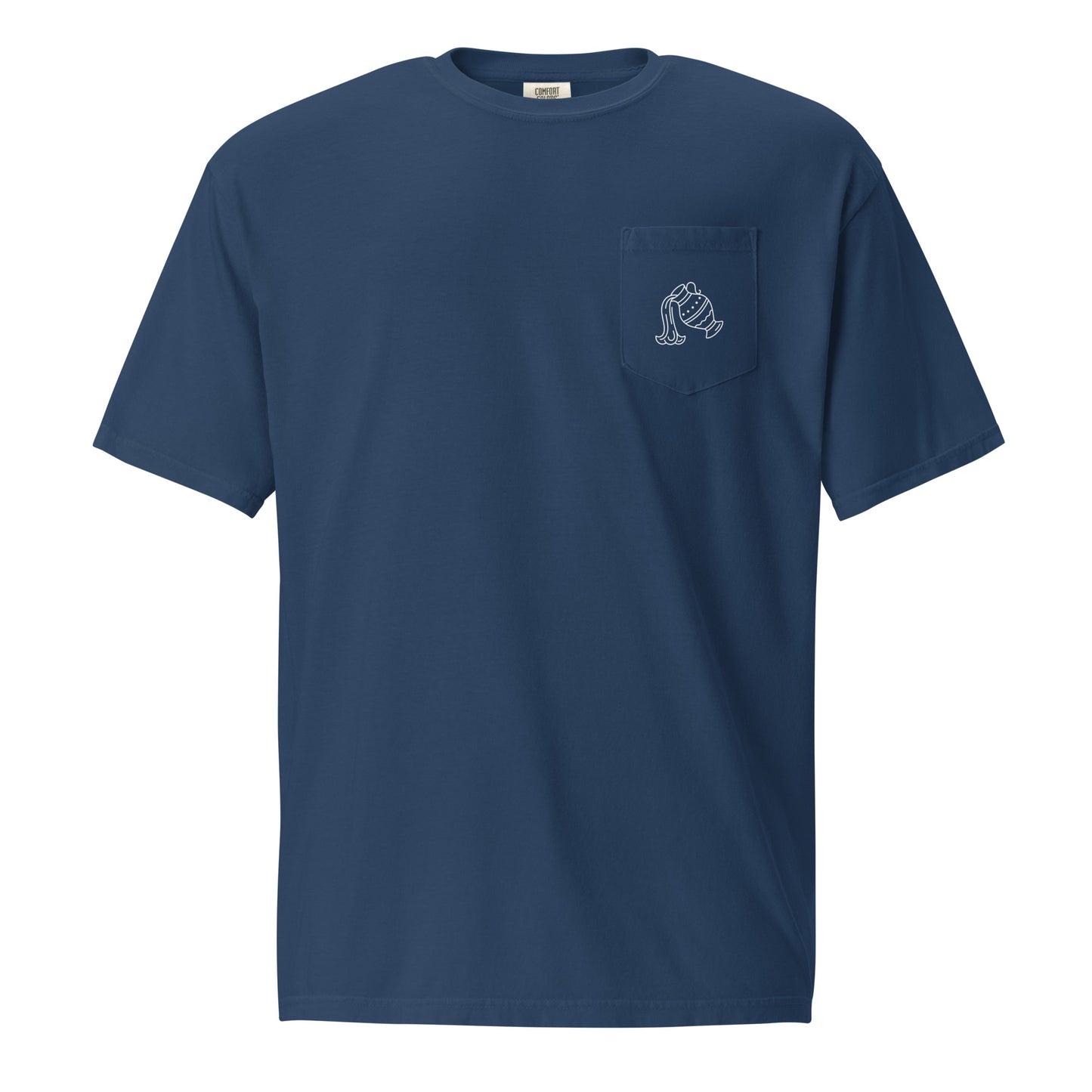 “Aquarius Babe” Unisex Garment-Dyed Pocket T-Shirt