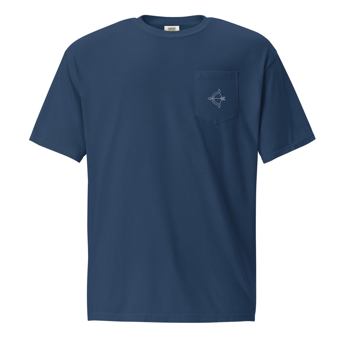 “Sagittarius Babe” Unisex Garment-Dyed Pocket T-Shirt
