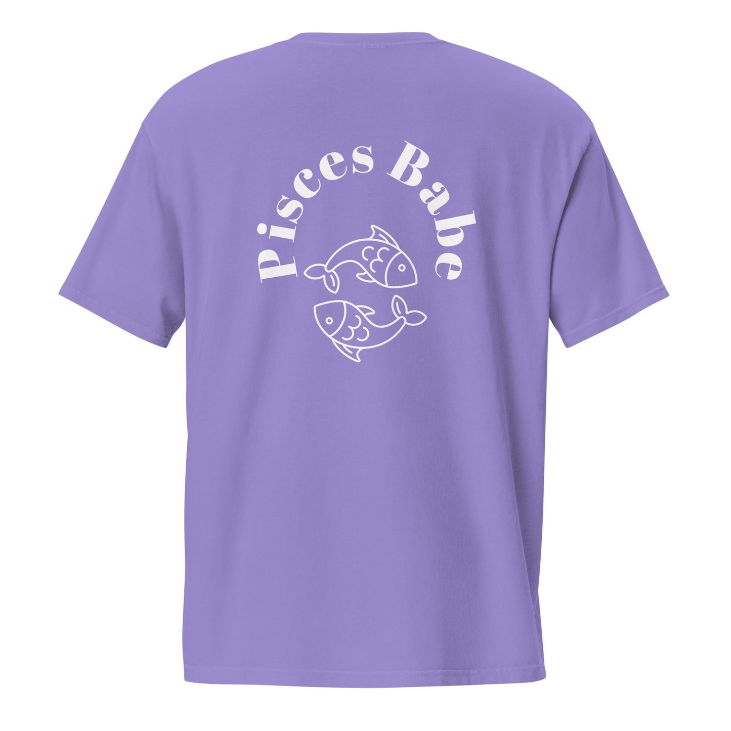 “Pisces Babe” Unisex Garment-Dyed Pocket T-Shirt