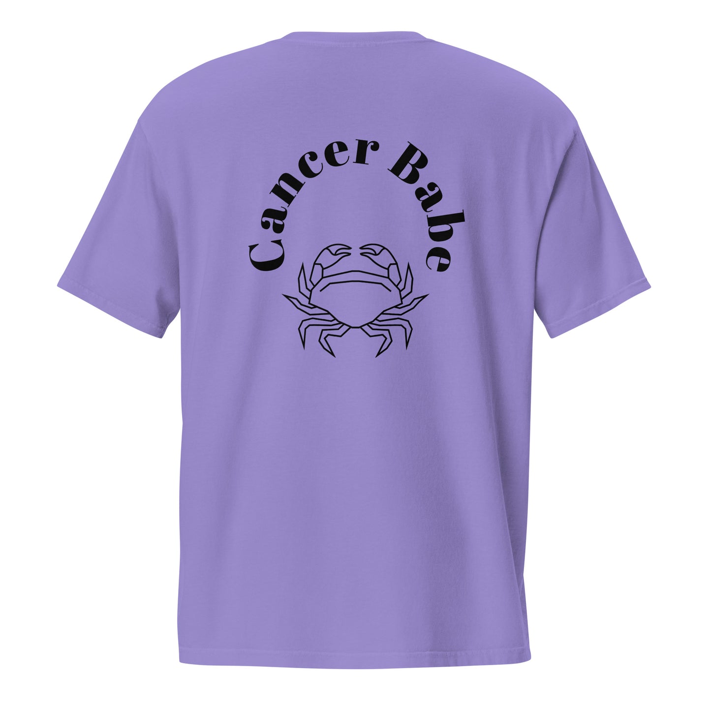 “Cancer Babe” Unisex Garment-Dyed Pocket T-Shirt