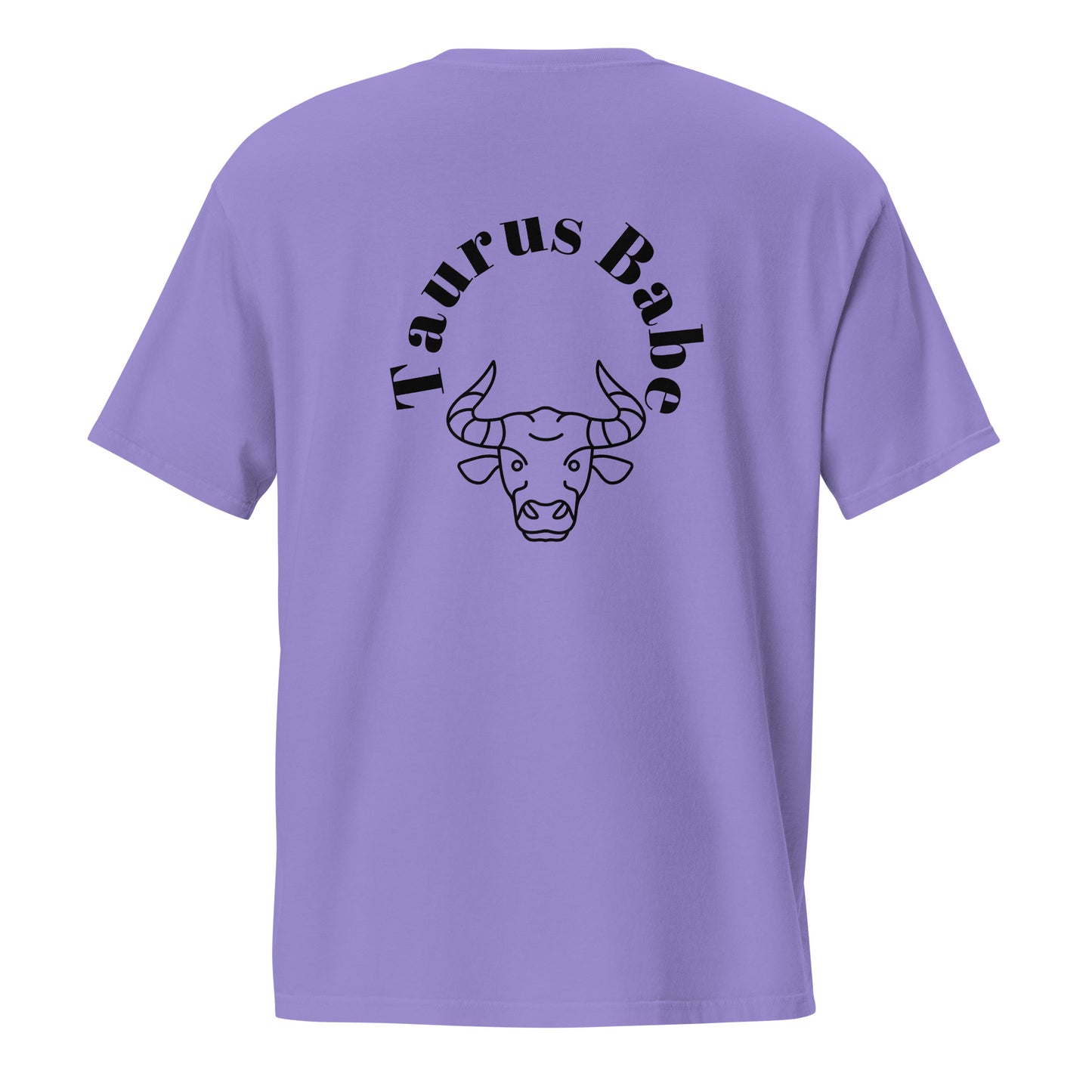 “Taurus Babe” Unisex Garment-Dyed Pocket T-Shirt