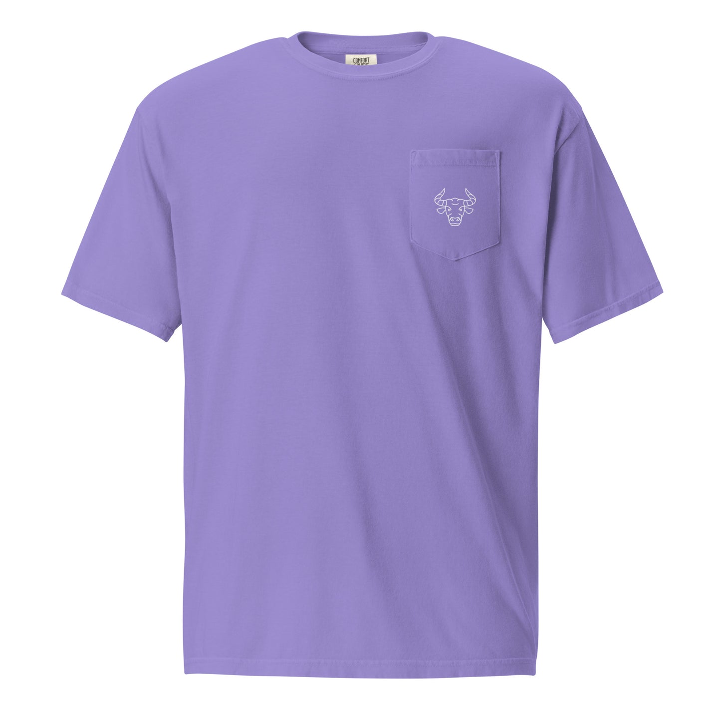 “Taurus Babe” Unisex Garment-Dyed Pocket T-Shirt