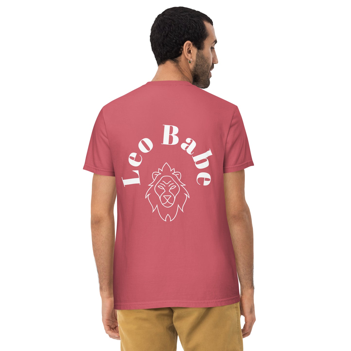 “Leo Babe” Unisex Garment-Dyed Pocket T-Shirt