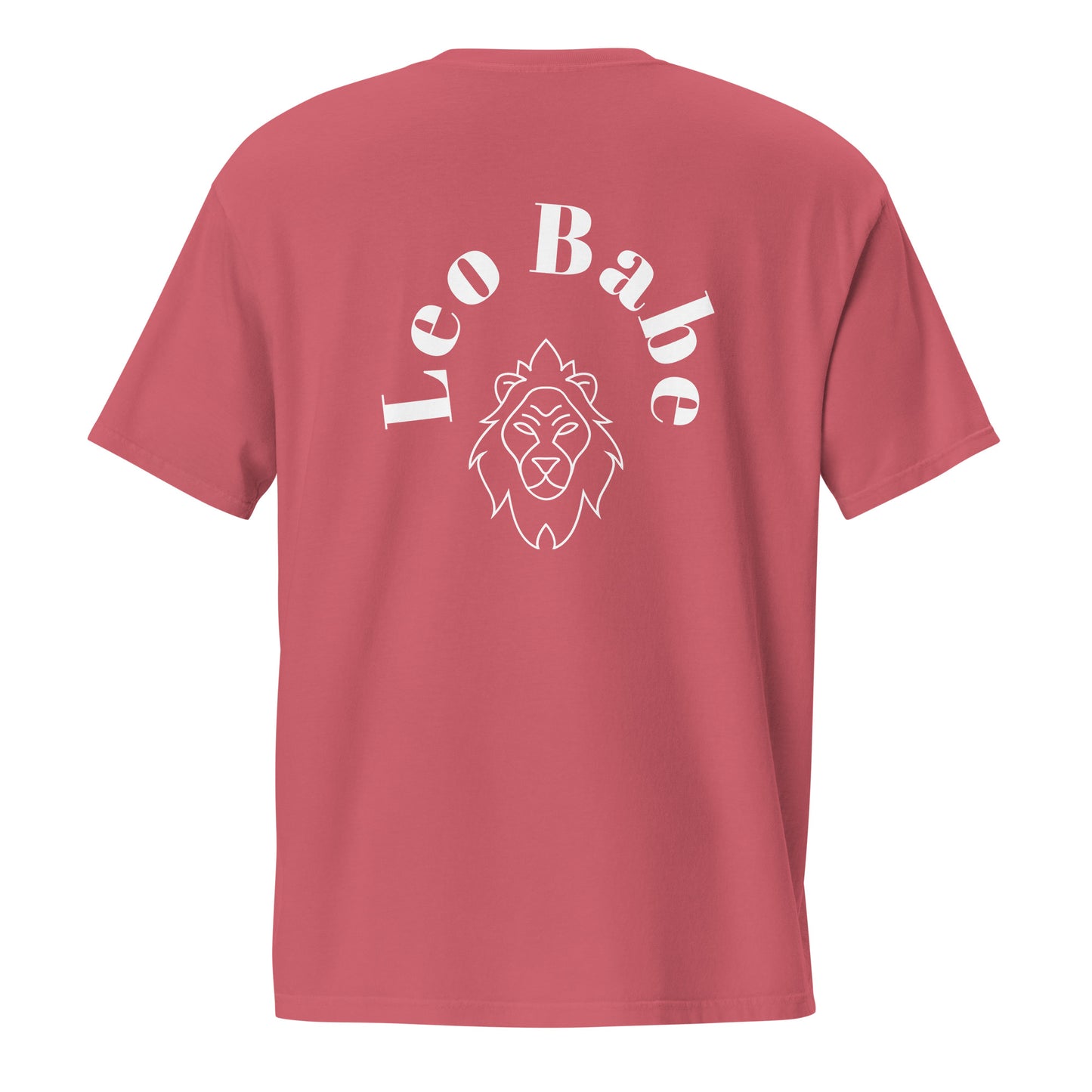 “Leo Babe” Unisex Garment-Dyed Pocket T-Shirt