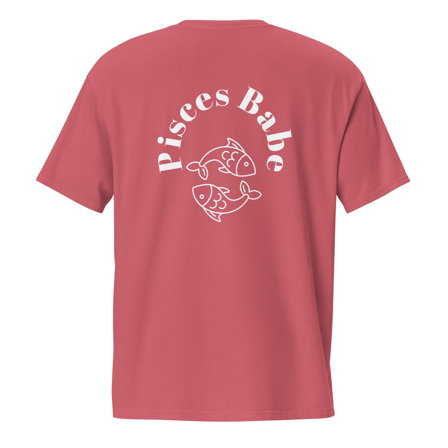 “Pisces Babe” Unisex Garment-Dyed Pocket T-Shirt