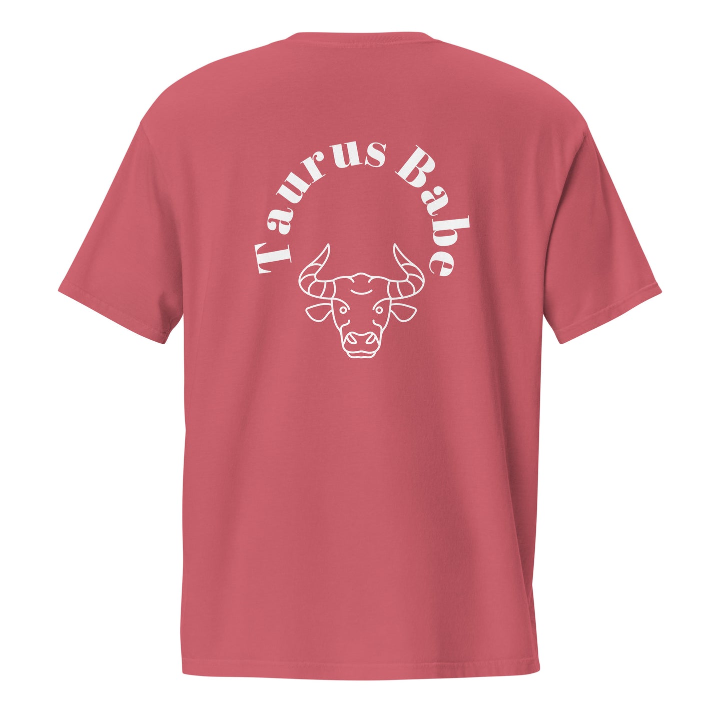 “Taurus Babe” Unisex Garment-Dyed Pocket T-Shirt