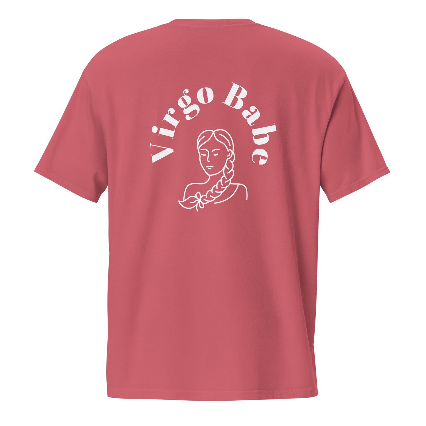 “Virgo Babe” Unisex Garment-Dyed Pocket T-Shirt