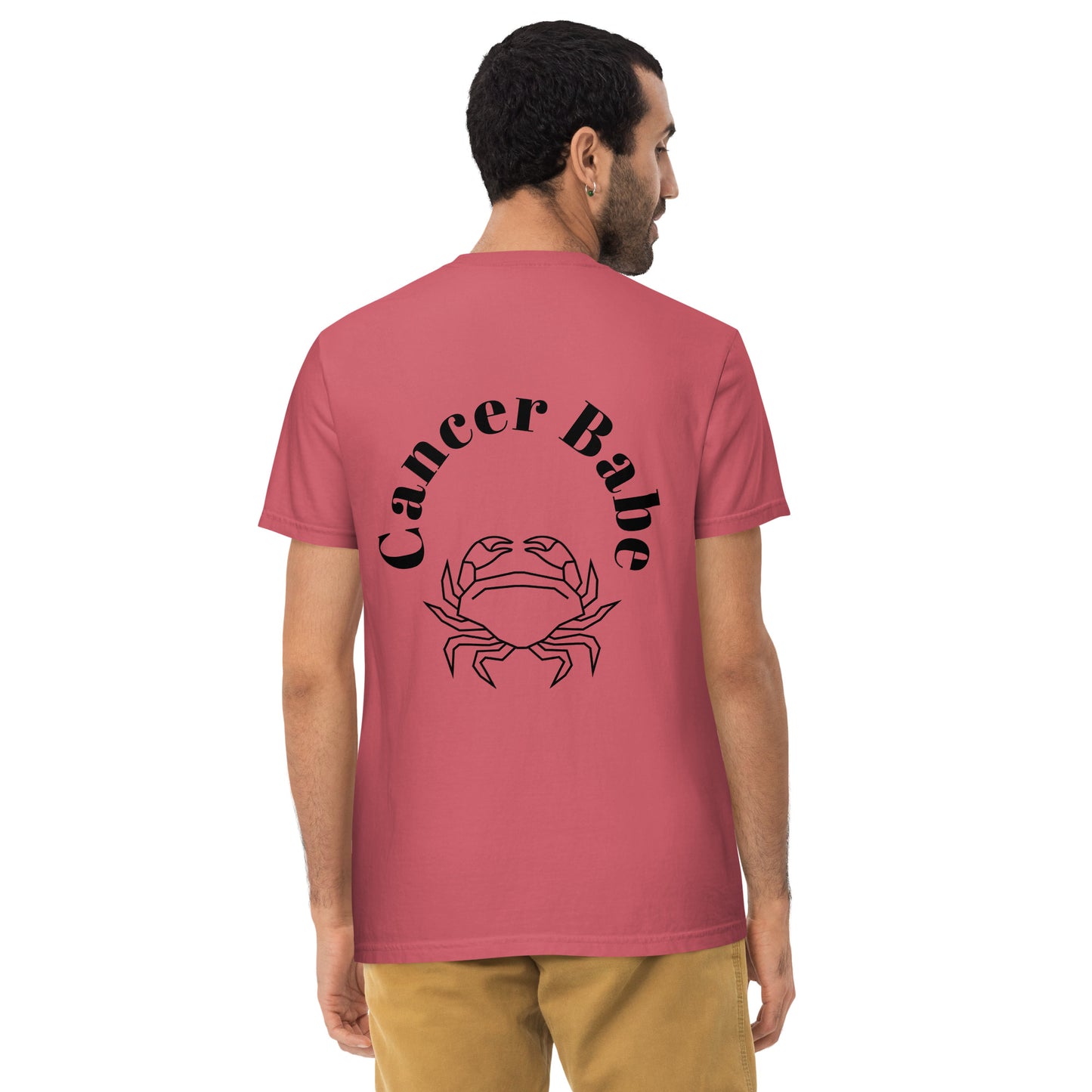 “Cancer Babe” Unisex Garment-Dyed Pocket T-Shirt