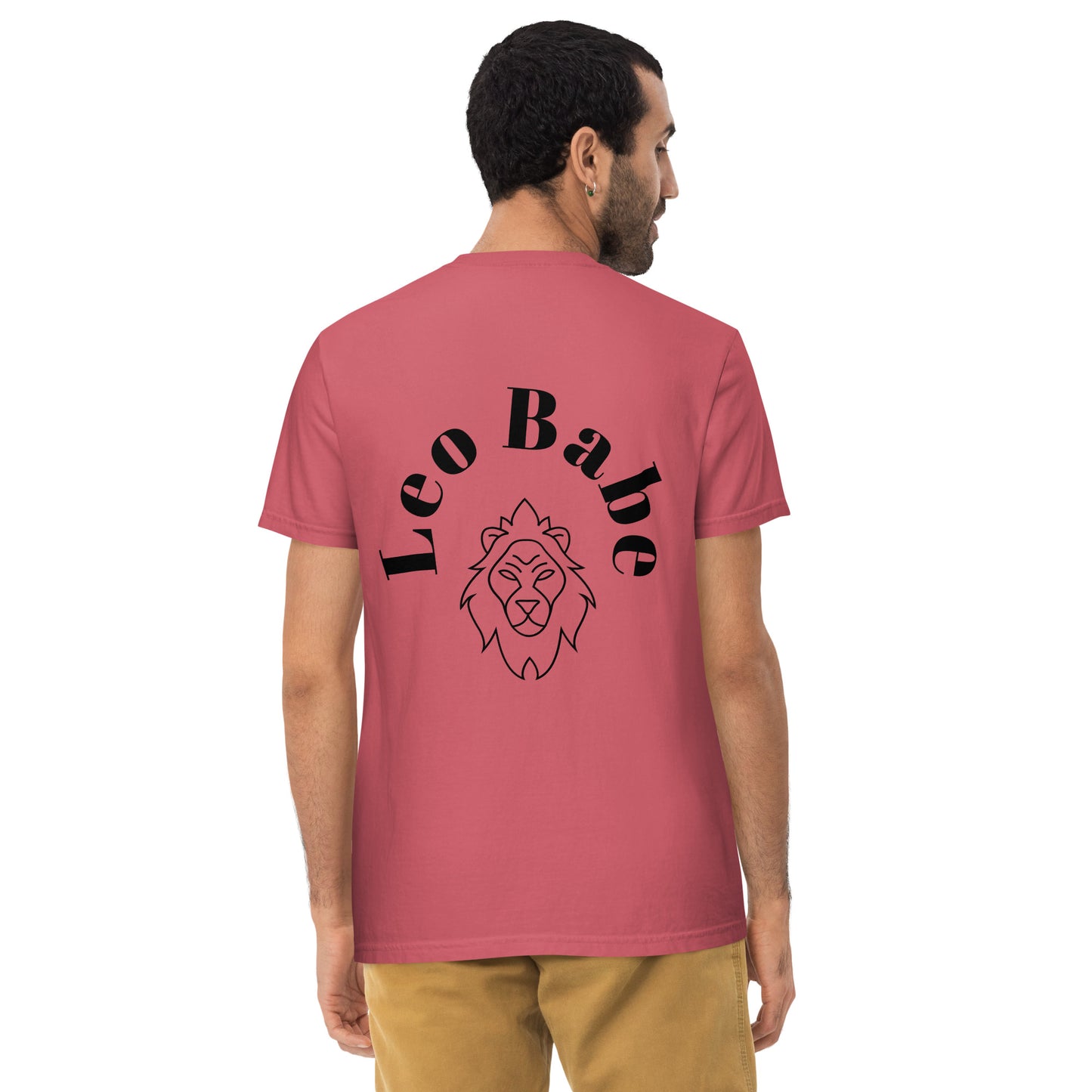 “Leo Babe” Unisex Garment-Dyed Pocket T-Shirt