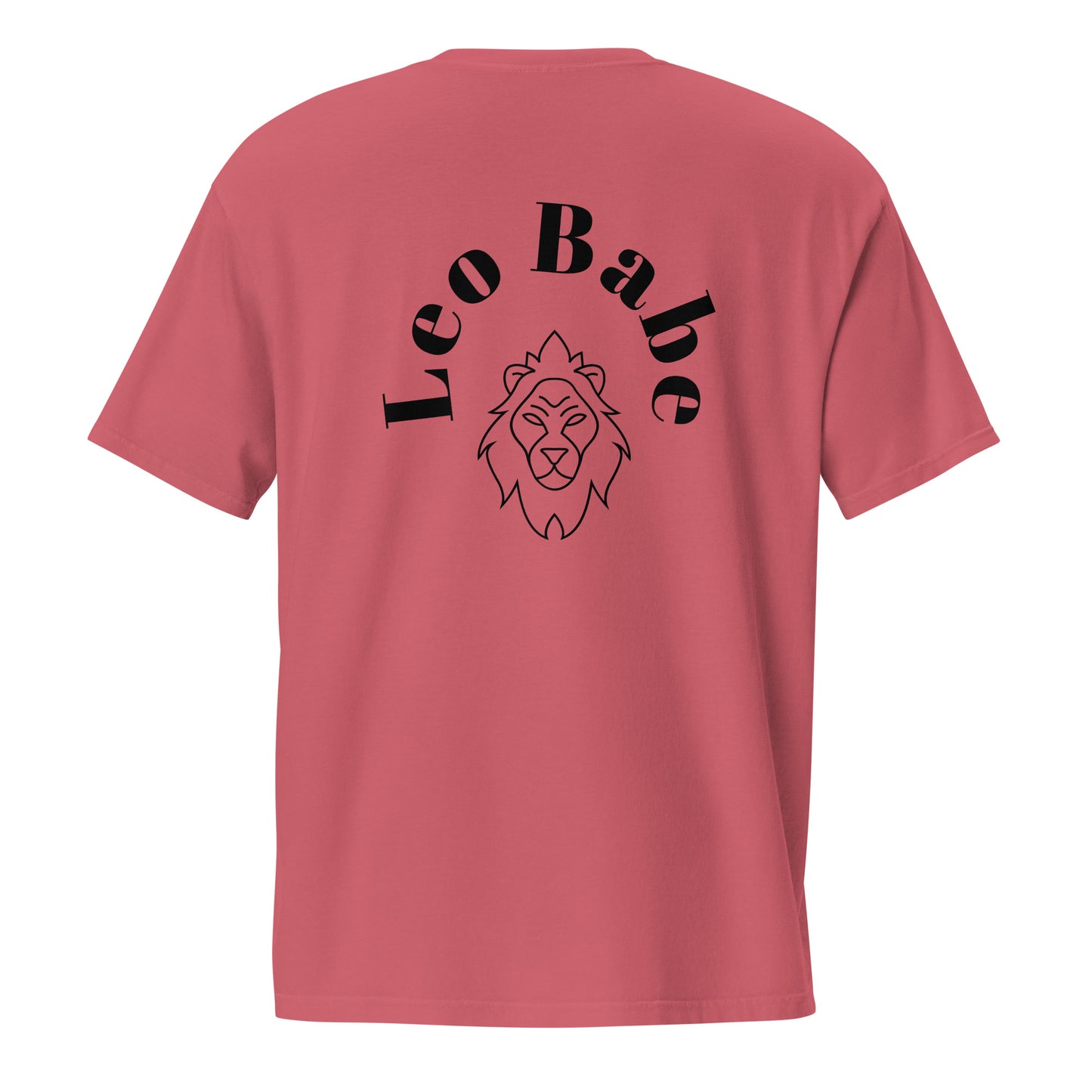 “Leo Babe” Unisex Garment-Dyed Pocket T-Shirt