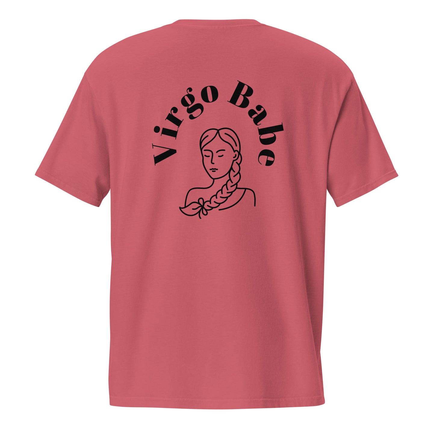 “Virgo Babe” Unisex Garment-Dyed Pocket T-Shirt