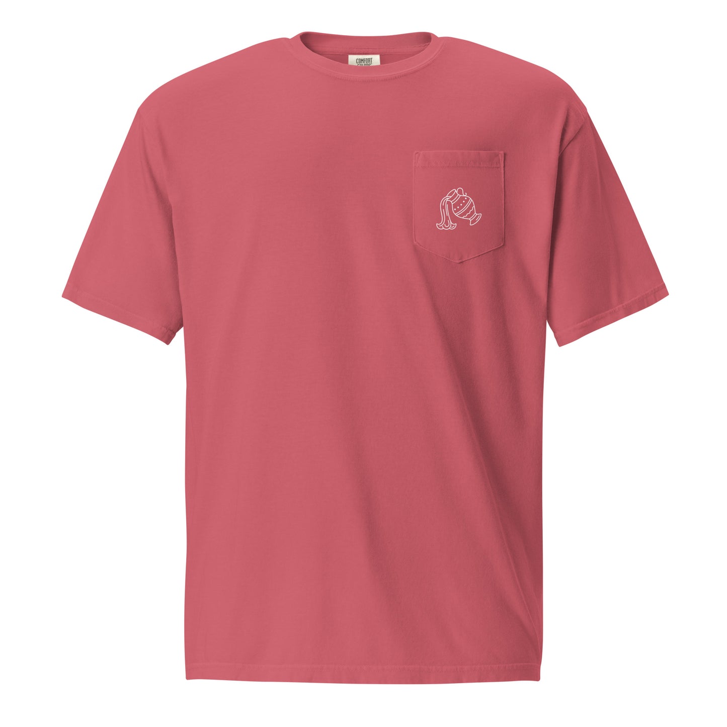 “Aquarius Babe” Unisex Garment-Dyed Pocket T-Shirt