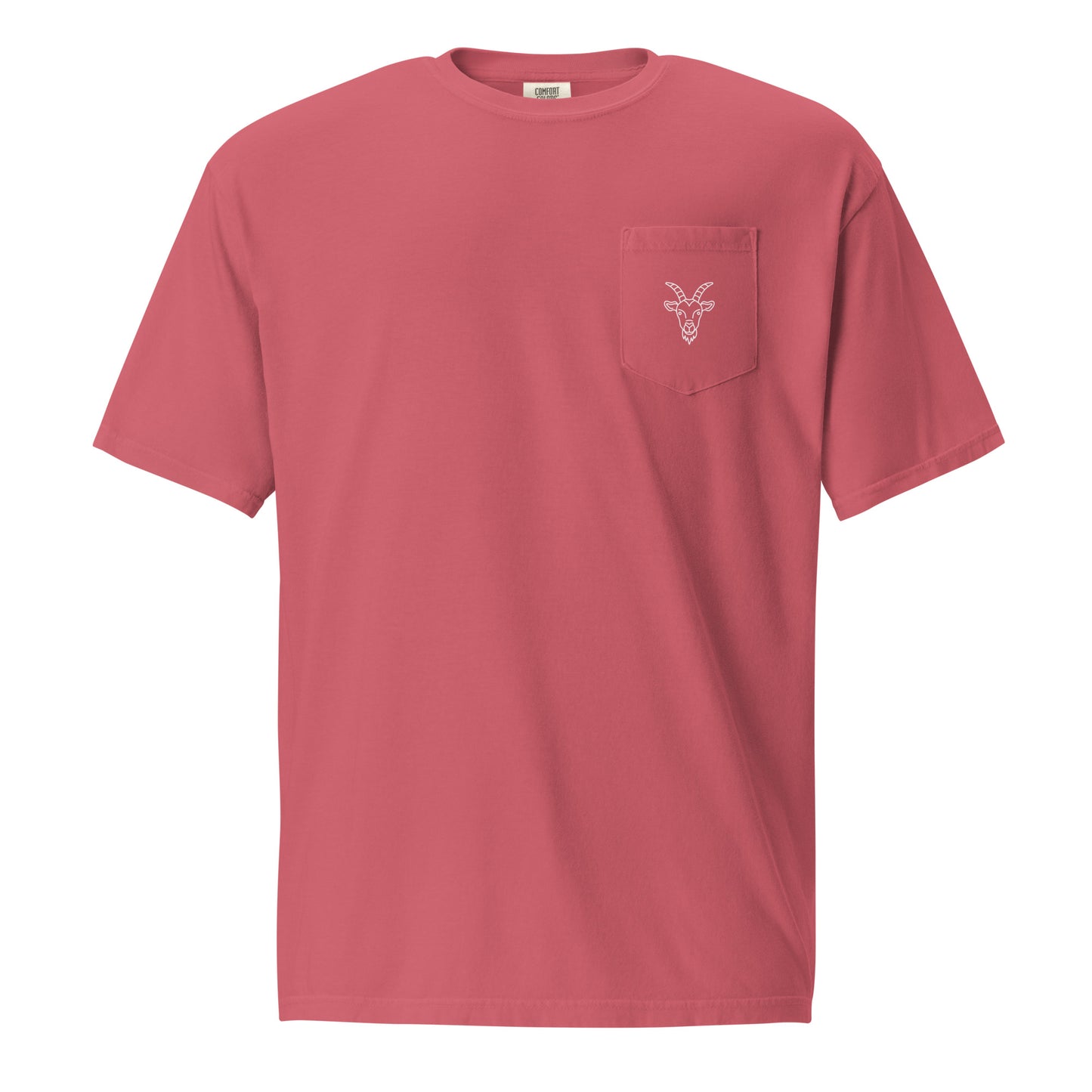 “Capricorn Babe” Unisex Garment-Dyed Pocket T-Shirt