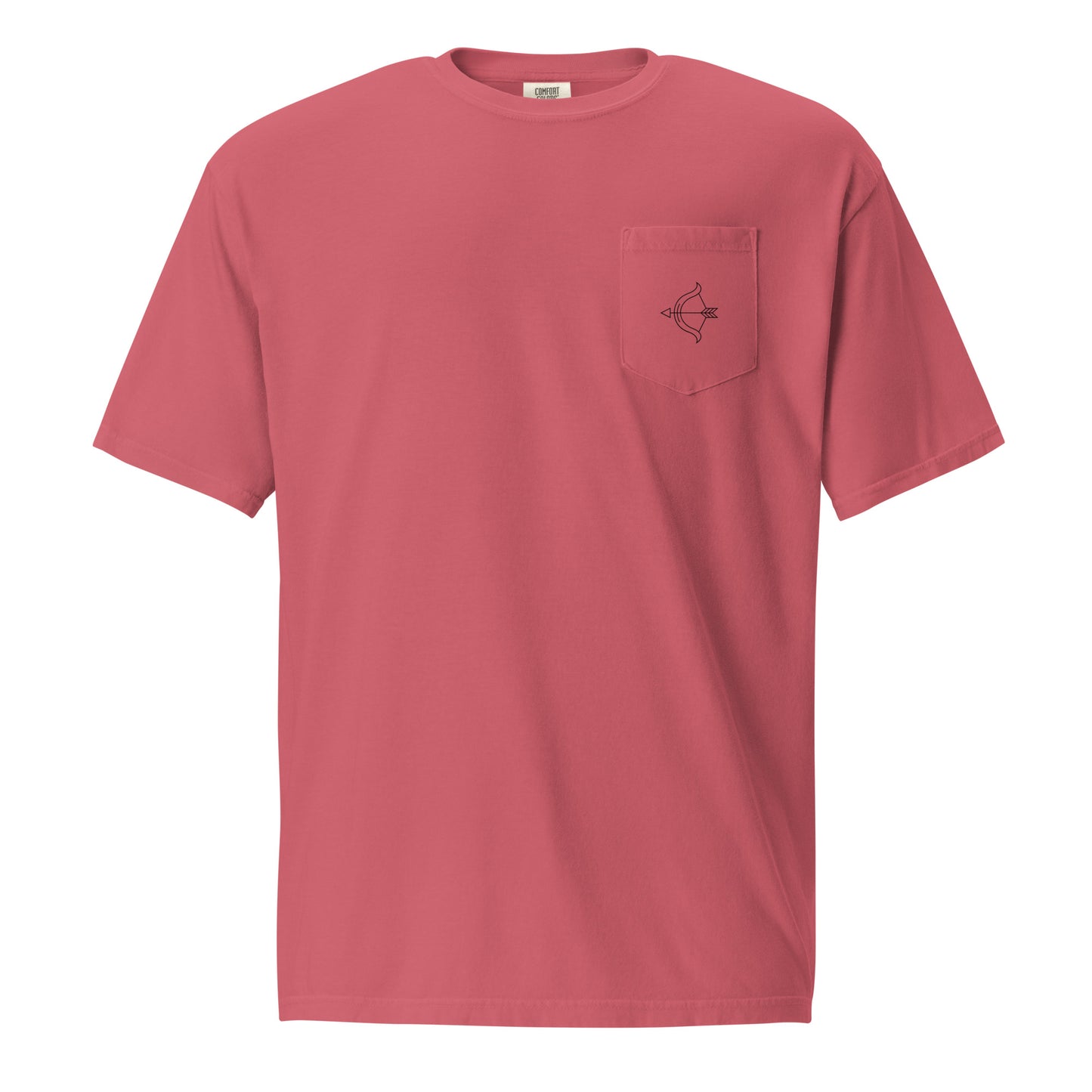 “Sagittarius Babe” Unisex Garment-Dyed Pocket T-Shirt