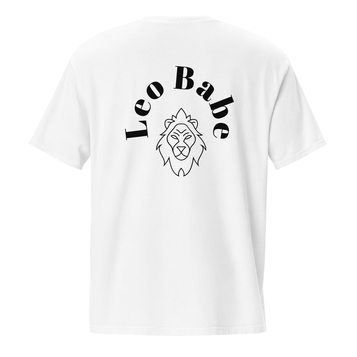 “Leo Babe” Unisex Garment-Dyed Pocket T-Shirt