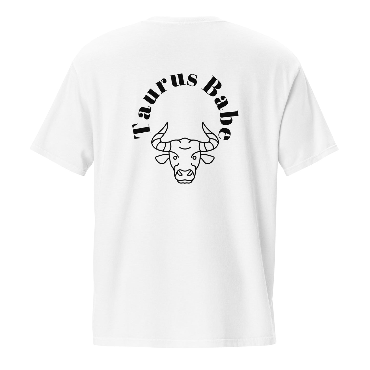“Taurus Babe” Unisex Garment-Dyed Pocket T-Shirt