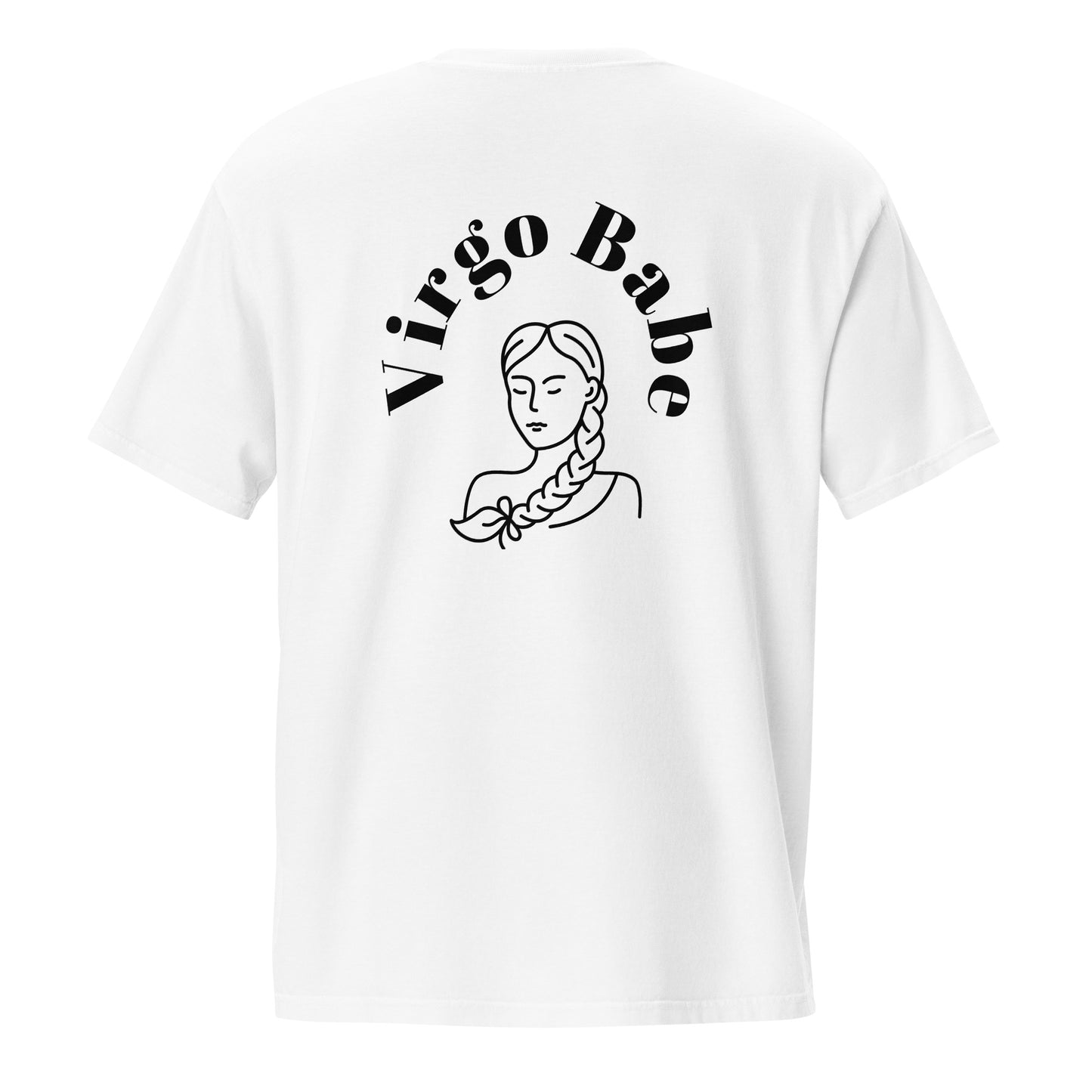 “Virgo Babe” Unisex Garment-Dyed Pocket T-Shirt
