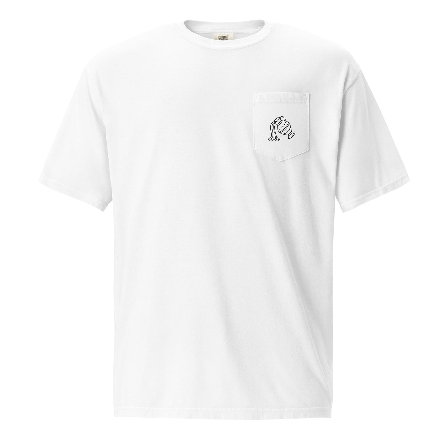 “Aquarius Babe” Unisex Garment-Dyed Pocket T-Shirt