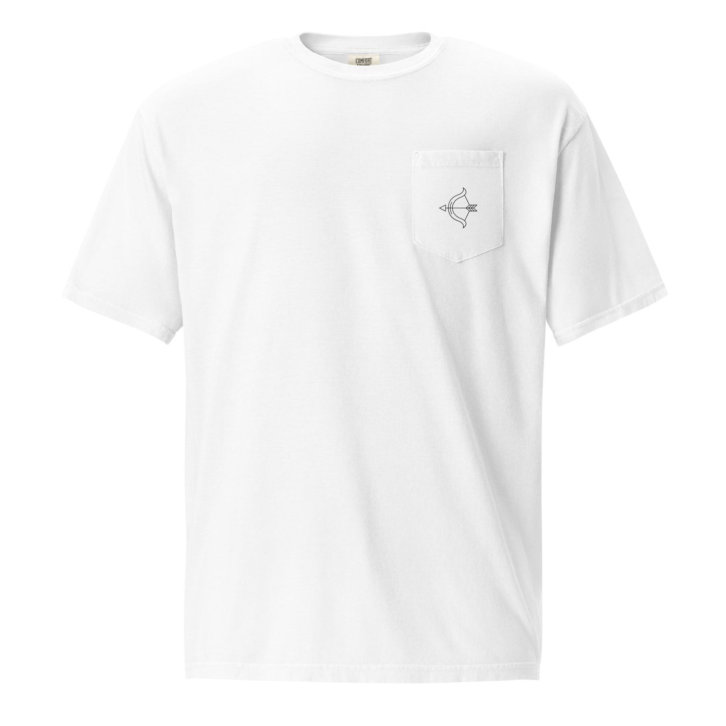 “Sagittarius Babe” Unisex Garment-Dyed Pocket T-Shirt
