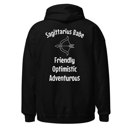 “Sagittarius Babe” Unisex Hoodie