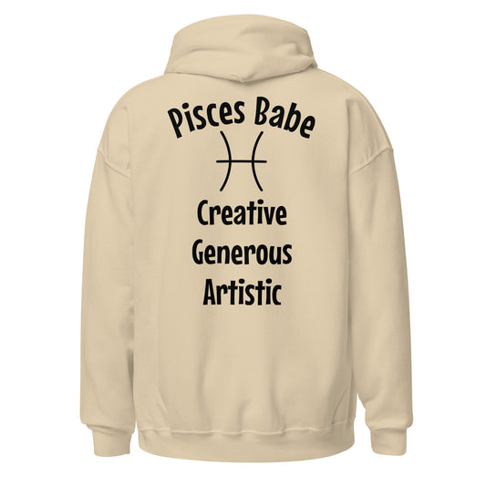 “Pisces Babe” Unisex Hoodie
