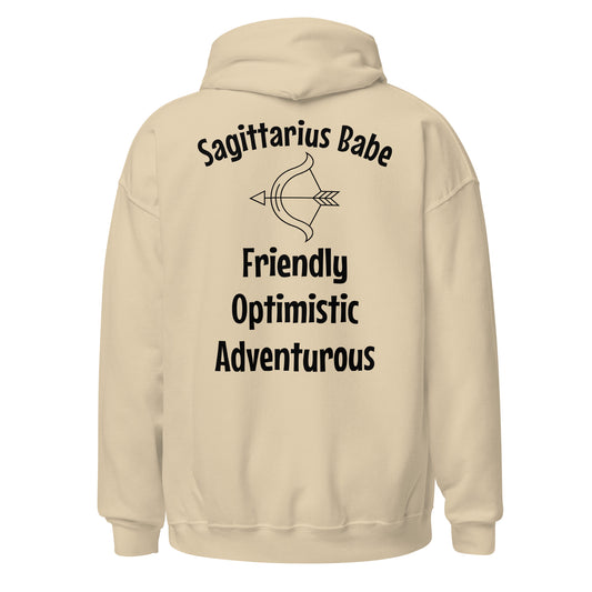 “Sagittarius Babe” Unisex Hoodie