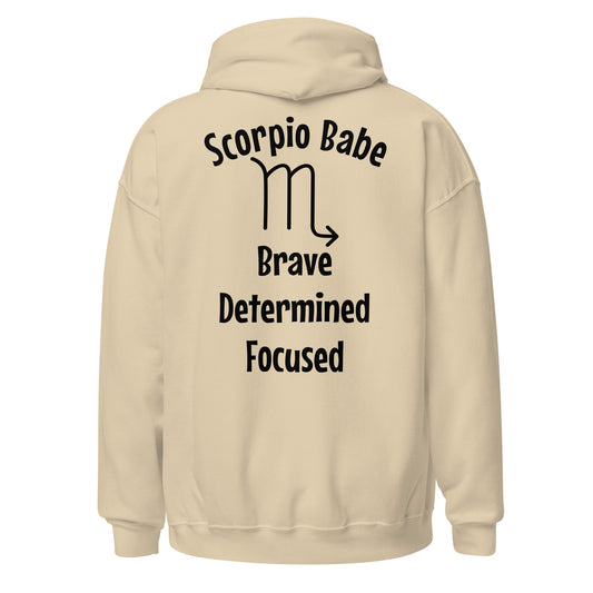 “Scorpio Babe” Unisex Hoodie