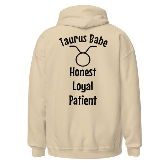 “Taurus Babe” Unisex Hoodie