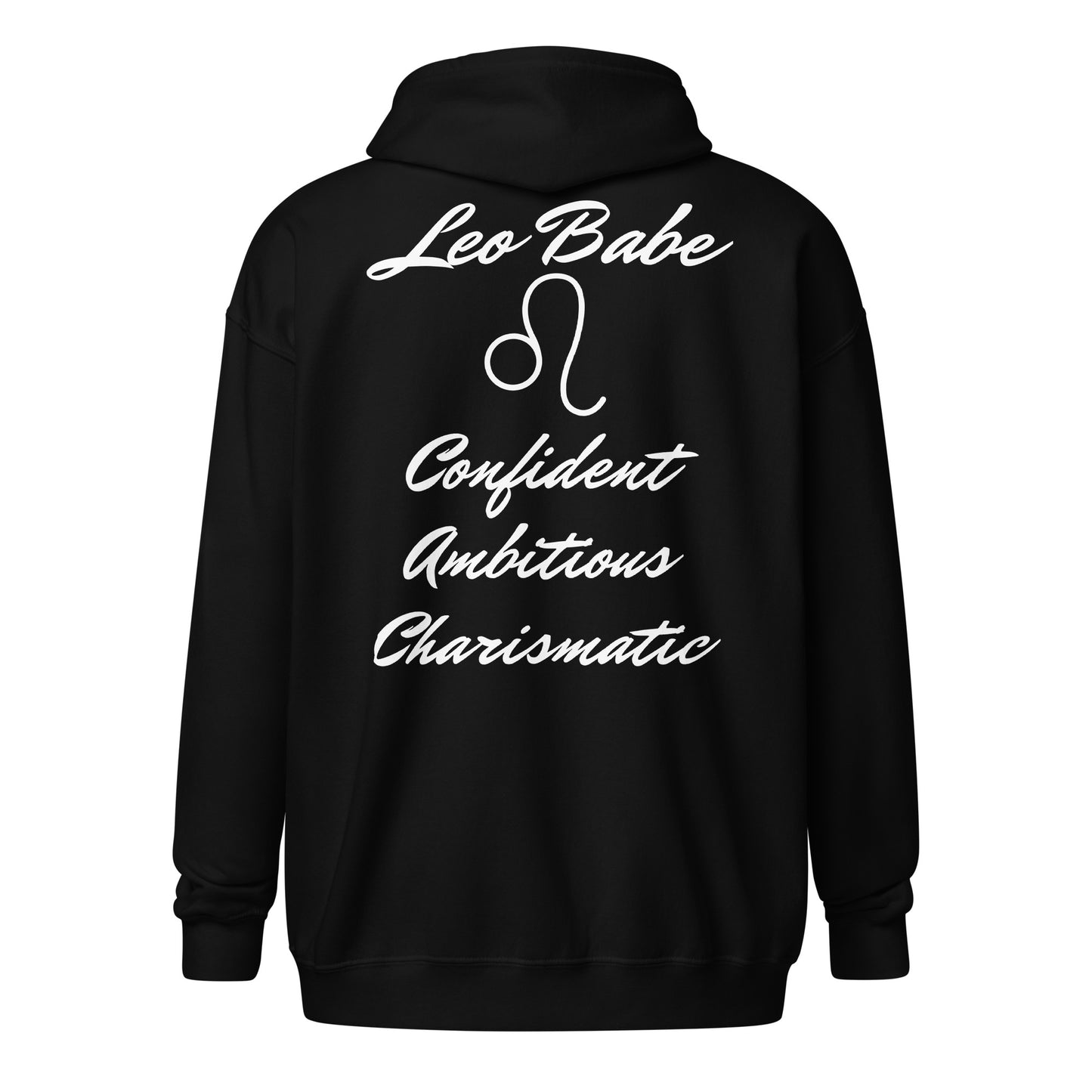 “Leo Babe” Unisex Zip Hoodie