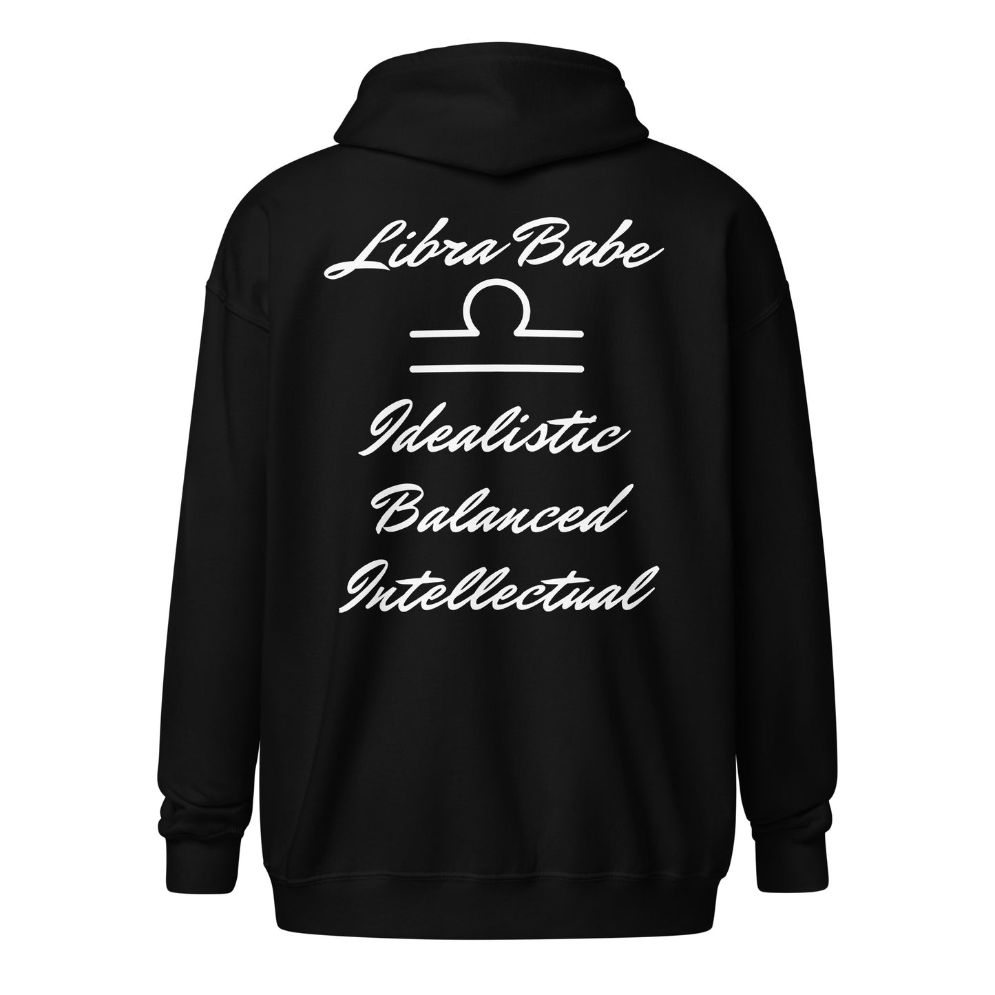 “Libra Babe” Unisex Zip Hoodie