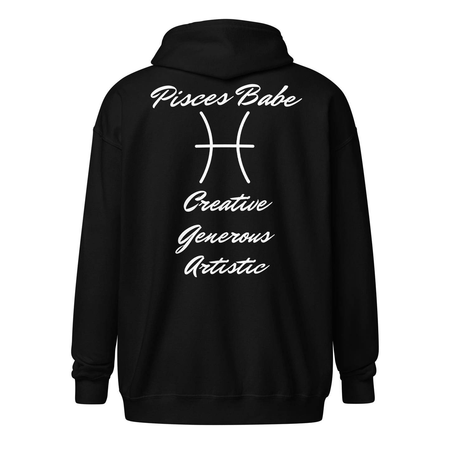 “Pisces Babe” Unisex Zip Hoodie