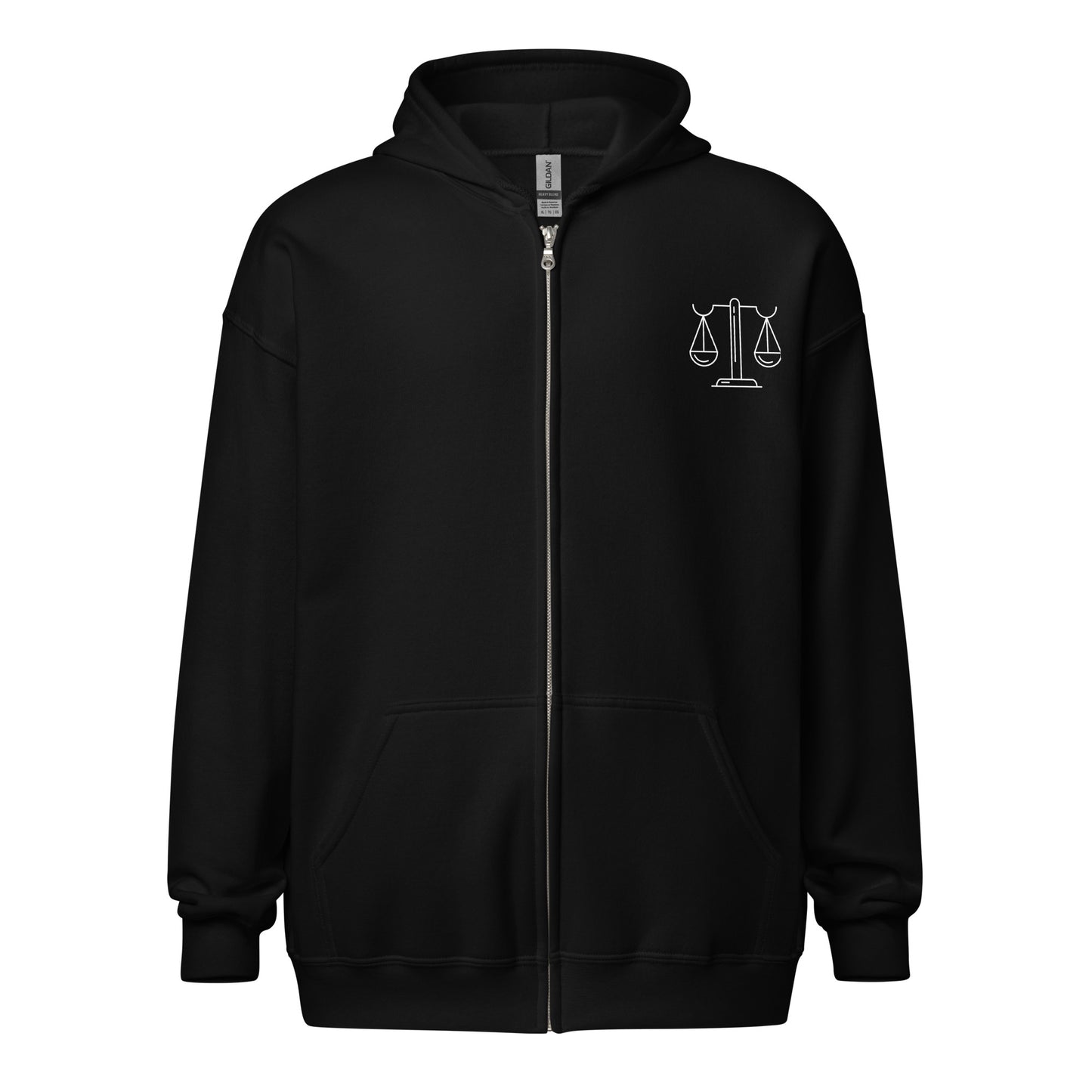 “Libra Babe” Unisex Zip Hoodie