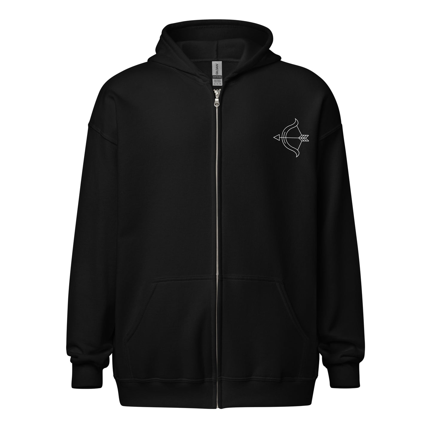“Sagittarius Babe” Unisex Zip Hoodie