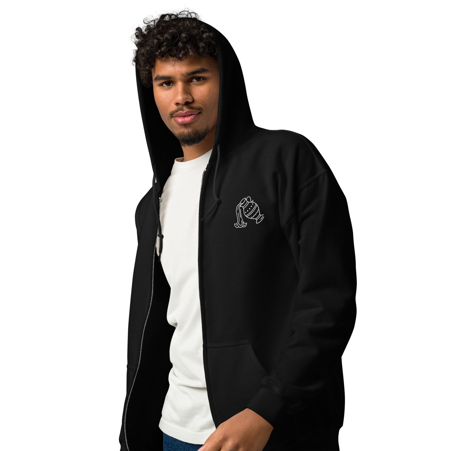 “Aquarius Babe” Unisex Zip Hoodie