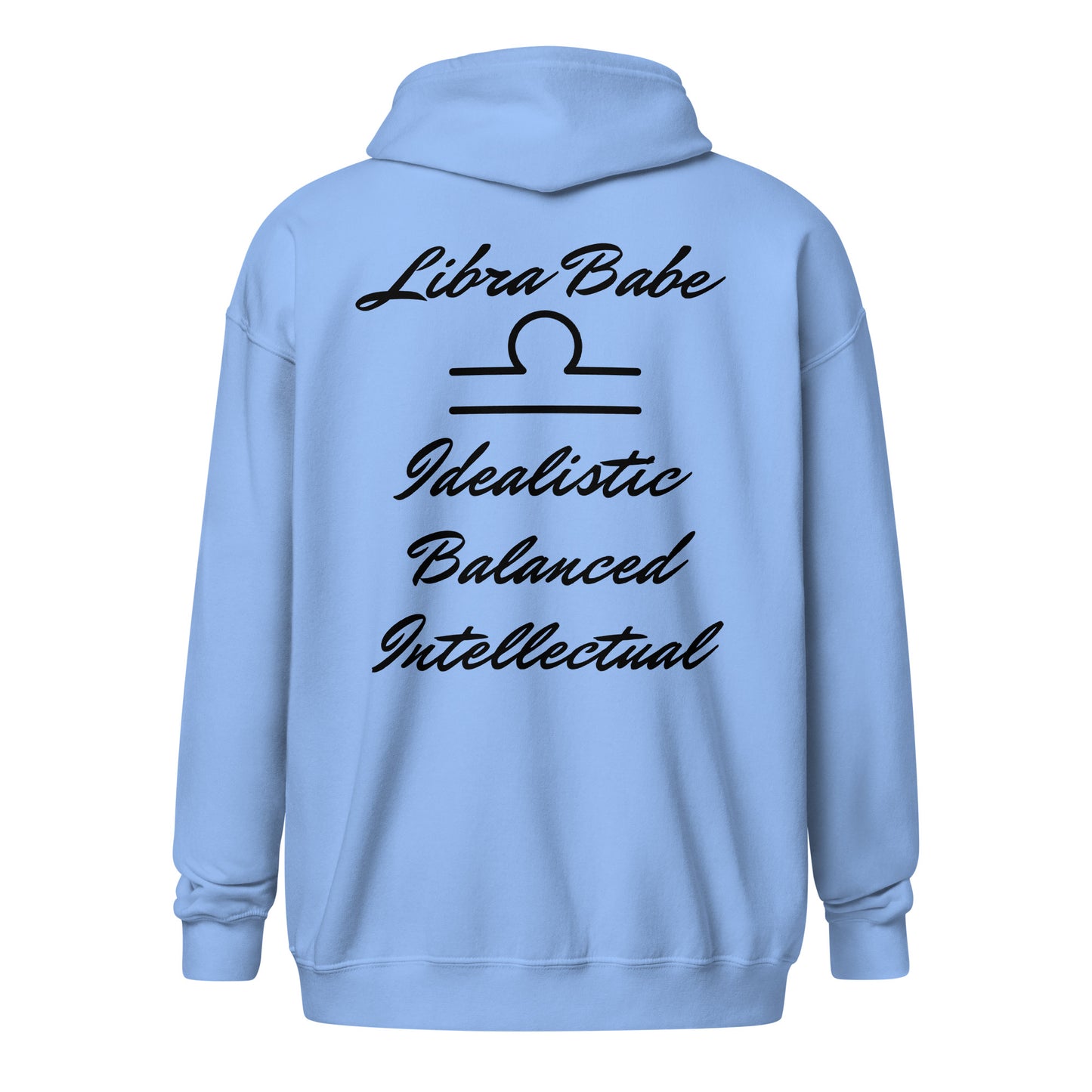 “Libra Babe” Unisex Zip Hoodie