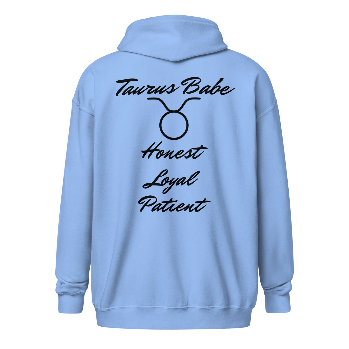 “Taurus Babe” Unisex Zip Hoodie